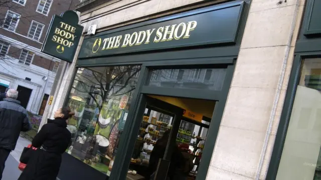 Loja da rede The Body Shop