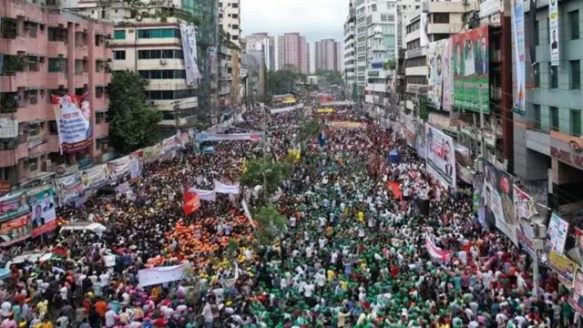 নয়াপল্টনে বিএনপির সমাবেশ
