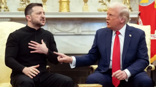 Zelensky and Trump