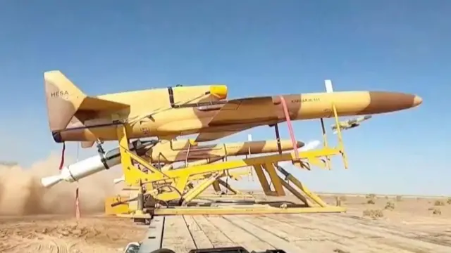 বহু ধরণের ড্রোনের বহর রয়েছে ইরানের