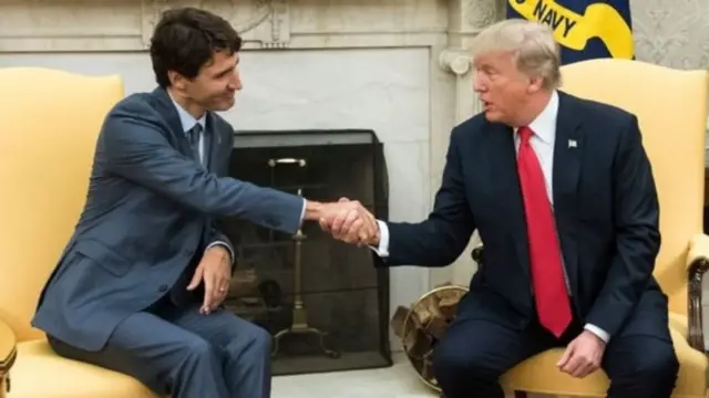 ટ્રમ્પ અને જસ્ટિન ટૂડો