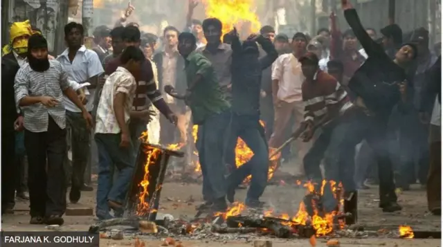 সহিংসতার ইতিহাস রয়েছে বাংলাদেশে।