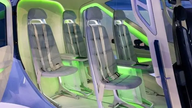 تاکسی پرنده هیوندای برای چهار مسافر جا دارد