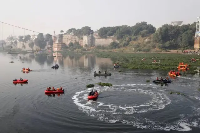 પુલનું રીપેરીંગ કામ ઓરેવા ગૃપ દ્વારા કરવામાં આવ્યું હતું