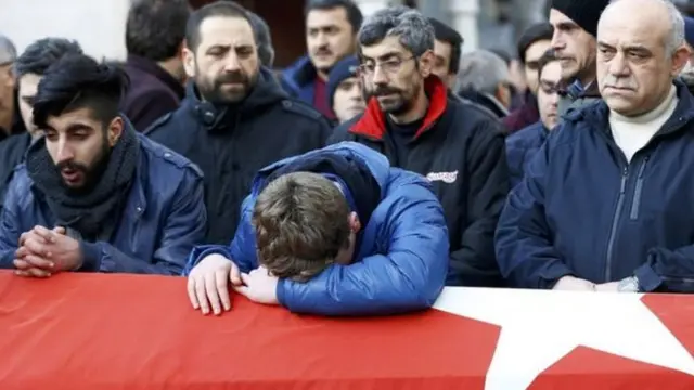 جنازة الصحايا