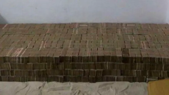 જપ્ત કરવામાં આવેલી નોટો