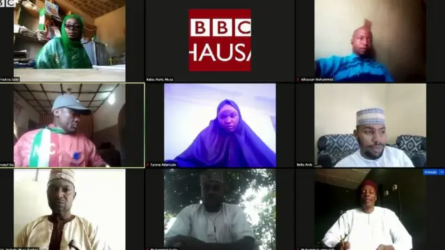 Wasu 'yan jihar Nasarawa da suka sami shiga shirin 'A fada a cika' na BBC Hausa