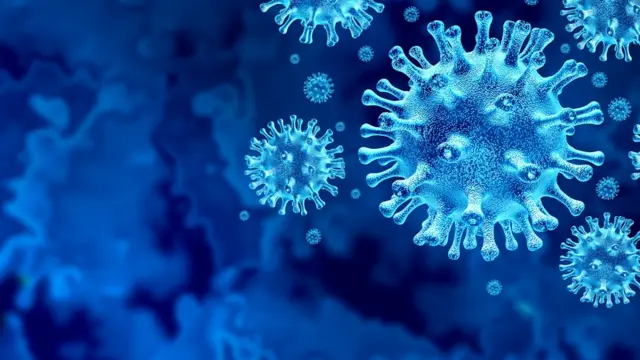 Dibujo de un coronavirus