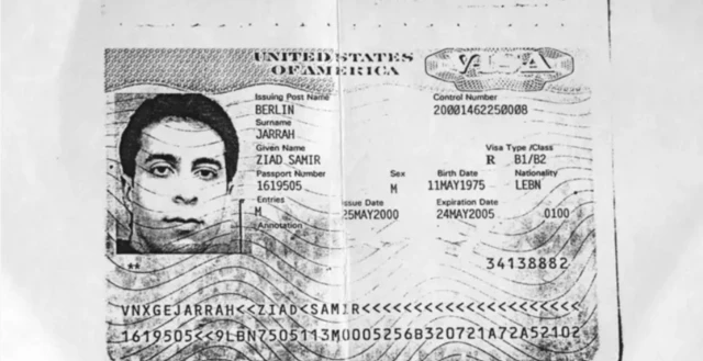 ஜியாத் ஜர்ராவின் பாஸ்போர்ட்