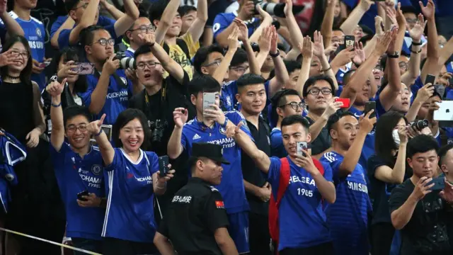 北京的切尔西球迷