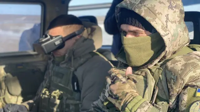 우크라이나의 드론 조종사