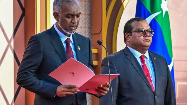 मालदीव नए राष्ट्रपति मोहम्मद मुइज़्ज़ू