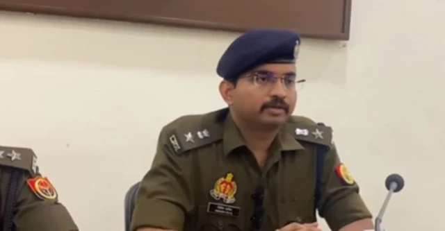 ग़ाज़ियाबाद में ट्रांस हिंडन के डीसीपी निमिष पाटिल 