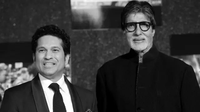 अमिताभ बच्चन और सचिन तेंदुलकर