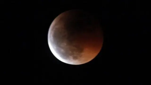 ચંદ્રગ્રહણની તસવીર