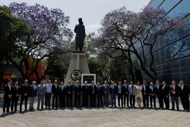 Miembros de la comunidad libanesa en CDMX