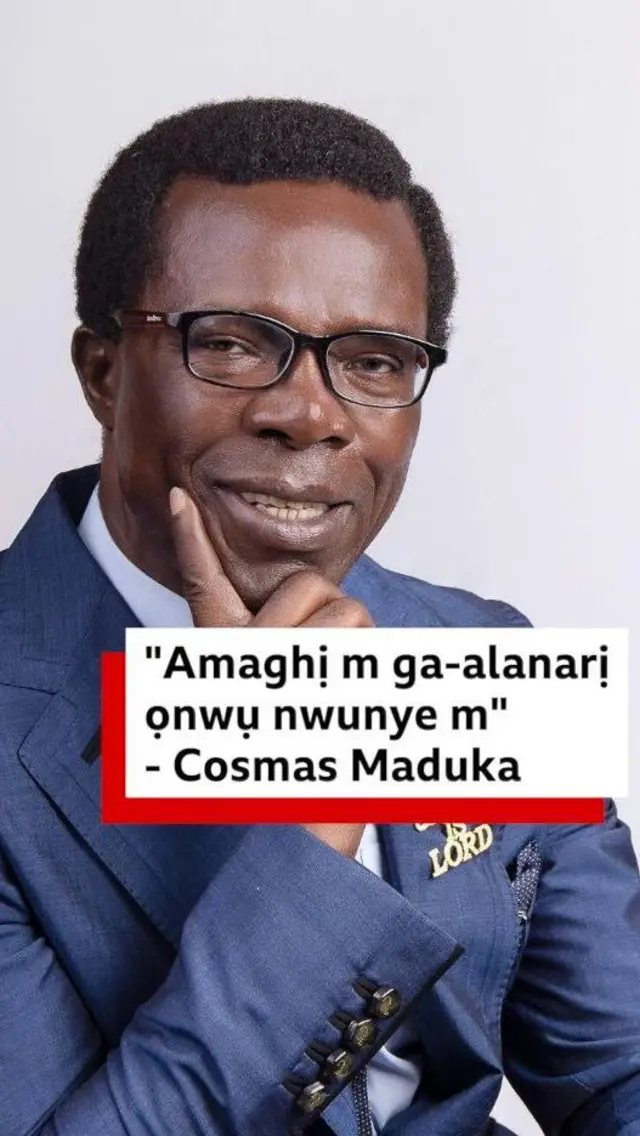 Cosmas Maduka bụ onye oji ego achụ nta ego a ma ama na Naịjirịa nwee ụlọọrụ Coscharis e ji ịzụ ahịa ụgbọala mara. 