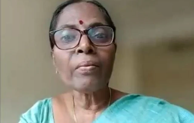 ਡਾ਼ ਵਾਸੂ ਬੀਬੀਸੀ ਨਾਲ ਜ਼ੂਮ ਰਾਹੀਂ ਗੱਲਬਾਤ ਕਰਦੇ ਹੋਏ