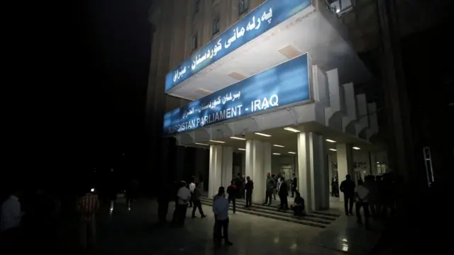مقر برلمان كردستان العراقي في أربيل