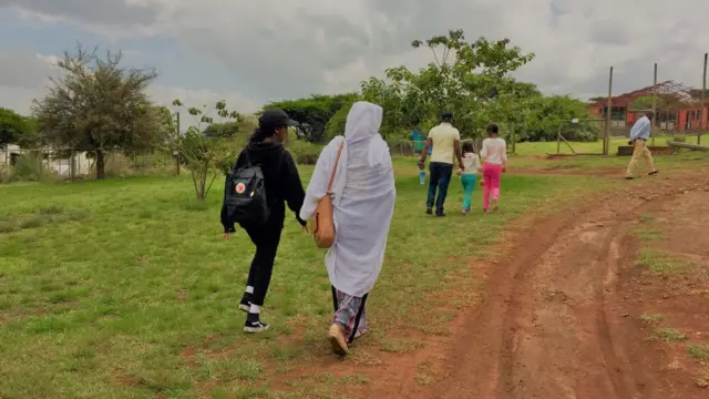 የአንድርያ የጉዲፈቻ ልጅ፤ ወላጅ እናቷን ኢትዮጵያ ውስጥ ስታገኝ የተነሳ ፎቶግራፍ