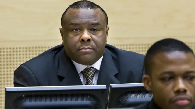 ژان پیر بمبا، معاون رئیس جمهور سابق جمهوری دموکراتیک کنگو در دیوان کیفری بینالمللی