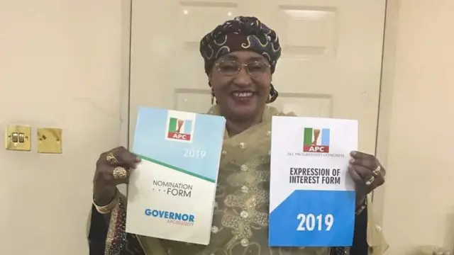 Mama Taraba bin buy APC form to contest but dem disqualify am