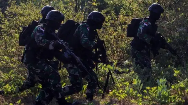 Ilustrasi. Kasatgas Humas Operasi Damai Cartenz, Bayu Suseno, mengakui pos Bank Papua yang menjadi markas anggotanya di Distrik Sugapa adalah aset pemerintah daerah namun sudah lama tidak aktif.