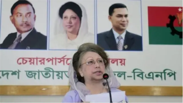 দুর্নীতি মামলায় সাজাপ্রাপ্ত হয়ে বিএনপির চেয়ারপারসন খালেদা জিয়া এখন কারাগারে