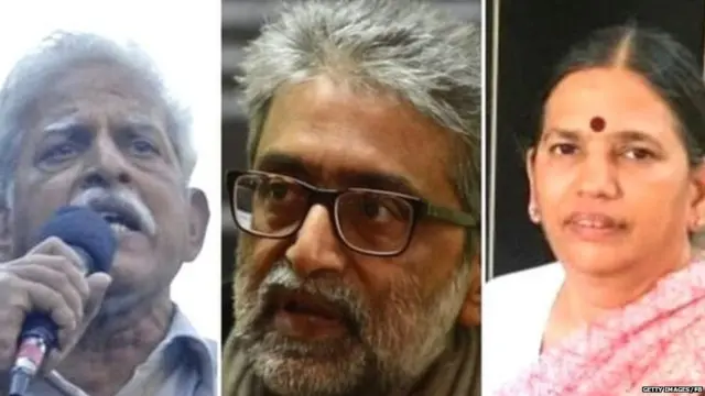 ਵਰਵਰਾ ਰਾਓ, ਗੌਤਮ ਨਵਲਖਾ, ਸੁਧਾ ਭਾਰਦਵਾਜ