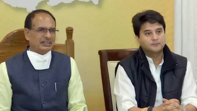 शिवराज सिंह चौहान और ज्योतिरादित्य सिंधिया