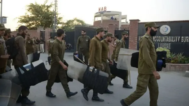 लाहोरचं नॅशनल अकाऊंटेबिलिटी ब्युरोचं कार्यालय