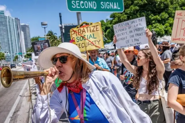 اعتراضات در مخالفت با سیاست های دونالد ترامپ