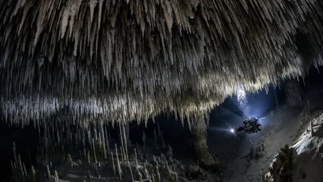 Cavernas submarinas no México