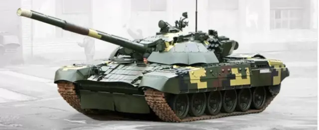 पोलैंड का T-72M1 टैंक