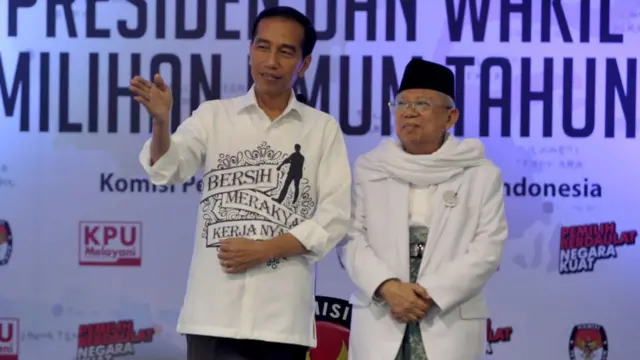 Jokowi dan Maruf Amin