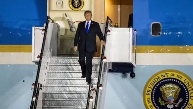 சிங்கப்பூர் உச்சிமாநாடு: கிம்மை தொடர்ந்து டிரம்பும் வருகை