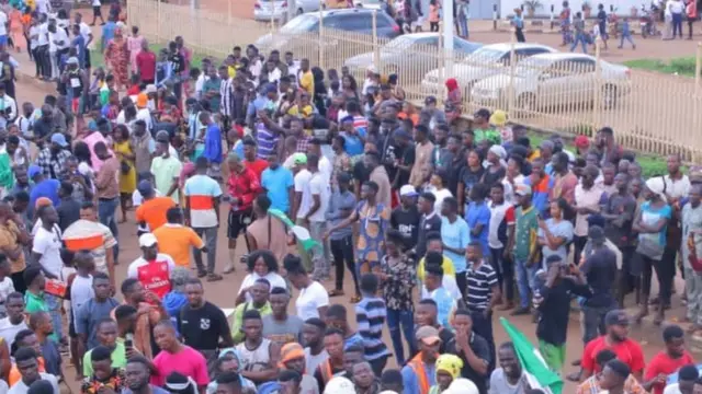 Awọn ọdọ to n se iwọde