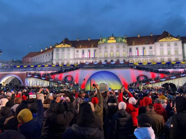 ผู้นำสหรัฐฯ ได้กล่าวขอบคุณประชาชนชาวโปแลนด์ที่ให้ที่พึ่งพิงแก่ผู้ประสบภัยสงครามชาวยูเครนกว่า 1.5 ล้านคน 