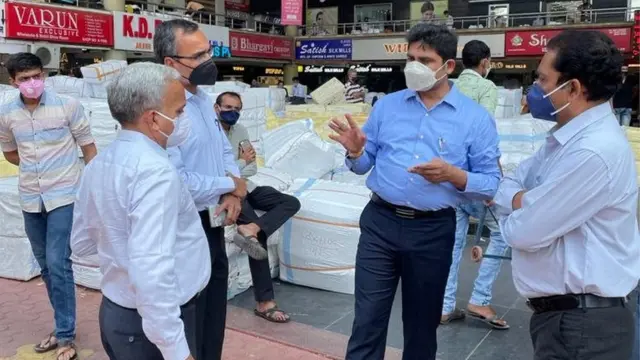 સુરત મહાનગરપાલિકાના કમિશનર બંછાનિધિ પાની