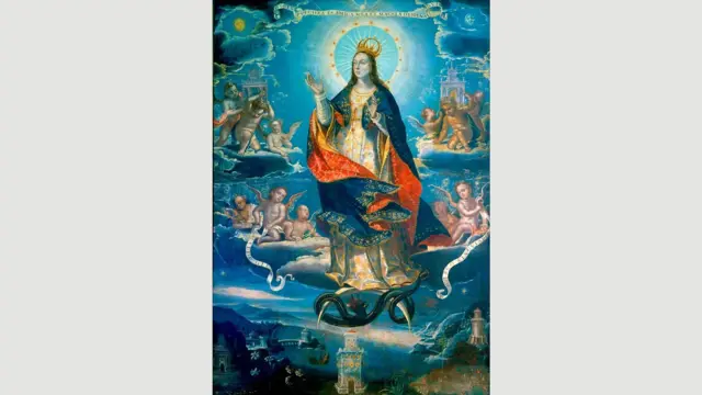 Картина мексиканського художника Бальтасара де Ечаве Ібіа 