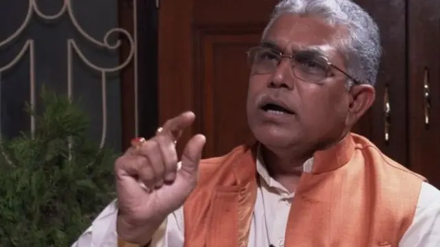 पश्चिम बंगाल के प्रदेश अध्यक्ष दिलीप घोष