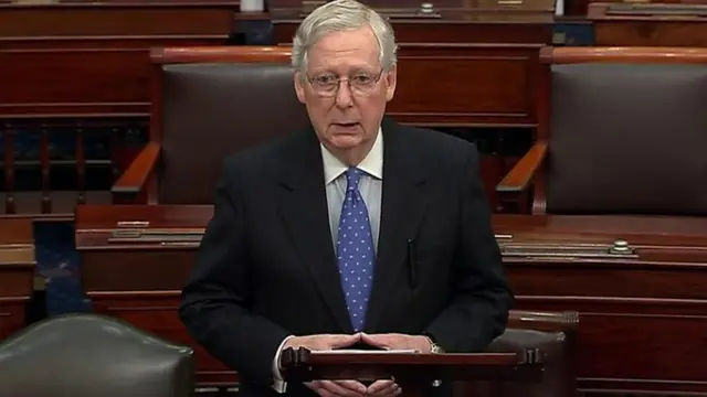Kiongozi wa wabunge wa Republican katika bunge la seneti Mitch McConnell