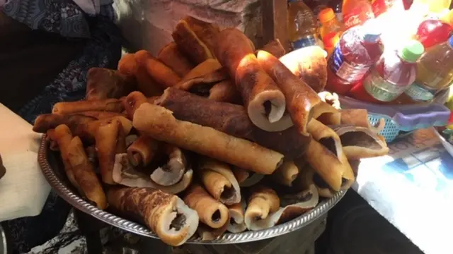 Pomo on display for market