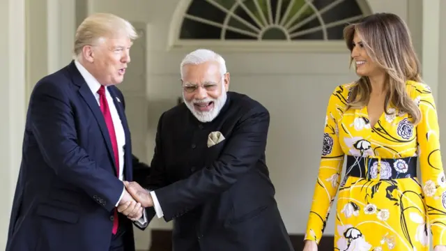 नरेंद्र मोदी, डोनल्ड ट्रंप