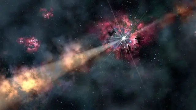 Взрыв гамма-лучей