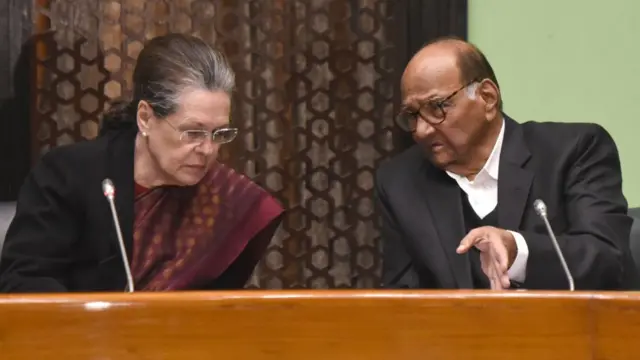 शरद पवार, सोनिया गांधी