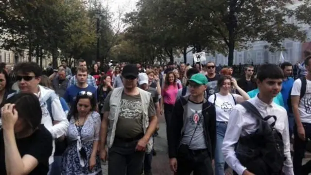 Moskvada etirazlar