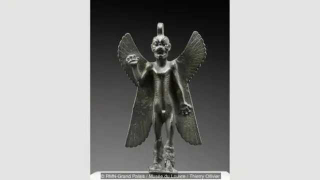 Iblis atau setan Pazuzu yang muncul di film The Exorcist dan di permainan video Civilisation.