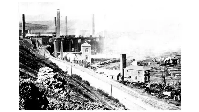 Так виглядало виробництво в 1894 році, Мертир-Тидвіл