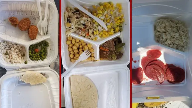 ‌سه نمونه از غذاهای اردوگاه فورت پیکت